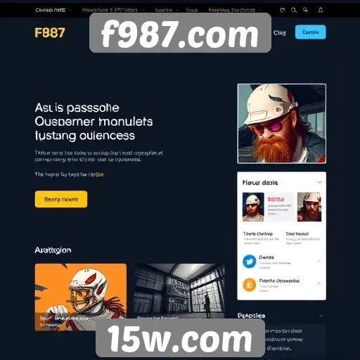 Novidades do design do site f987.com